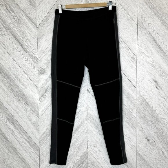 Icebreaker Bodyfit 260 Baselayer Pants Mens Size Small Black 100% Merino Wool - Picture 1 of 5